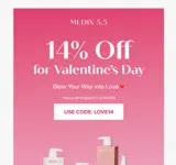 love14 coupon verification screenshot