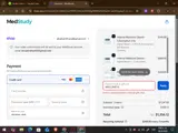 MedStudy coupon verification screenshot
