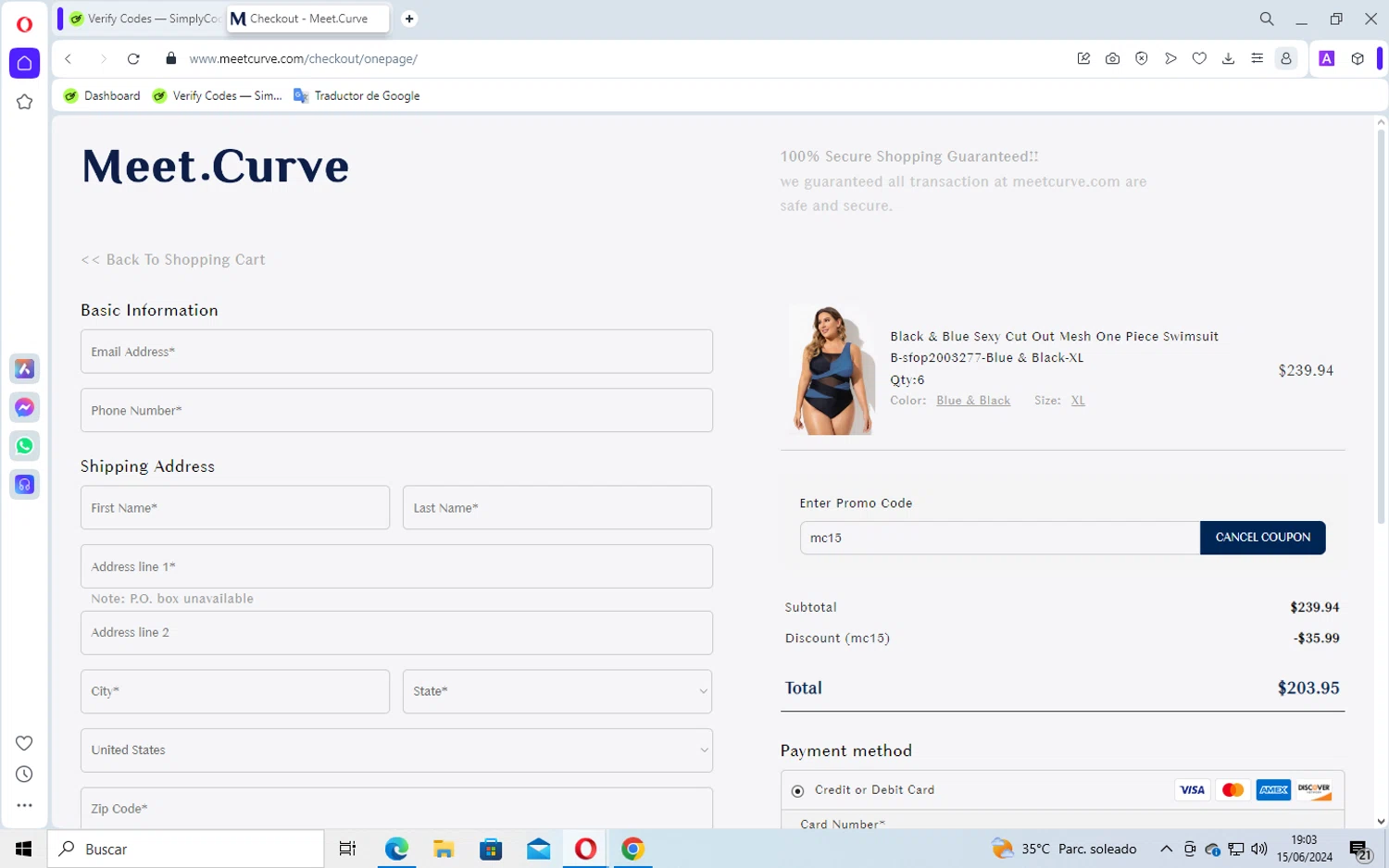 Meet.Curve Promo Codes 15 Off June 2024