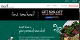 Meez Meals coupon verification screenshot