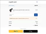 CUT40 coupon verification screenshot