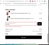 MD2026 coupon verification screenshot