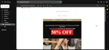 BF50 coupon verification screenshot