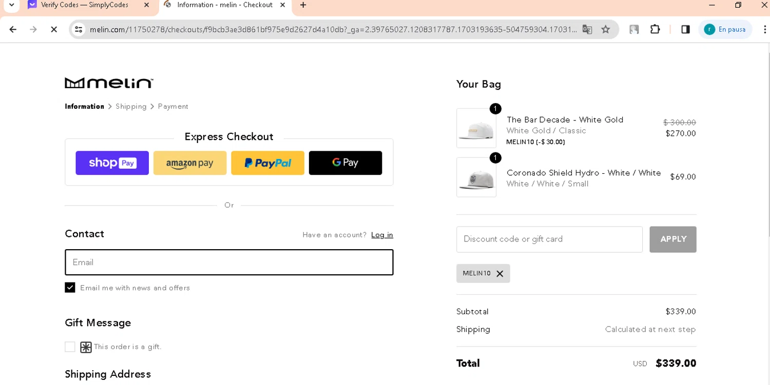 melin Promo Codes 10 Off December 2023