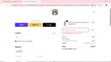 Melindasvip coupon verification screenshot