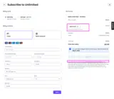 WELCOME15 coupon verification screenshot