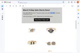 BFCM25 coupon verification screenshot