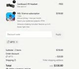MEL Science coupon verification screenshot