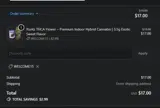 Melt Official coupon verification screenshot