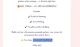 BEDDINGBONANZA coupon verification screenshot
