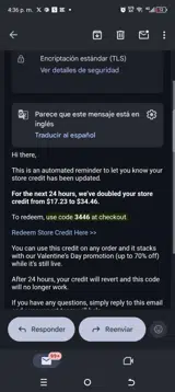 3446 coupon verification screenshot