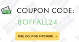 8offall24 coupon verification screenshot