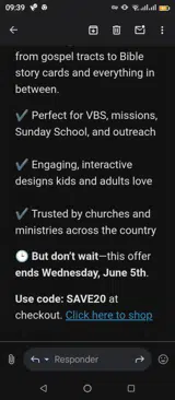 SAVE20 coupon verification screenshot