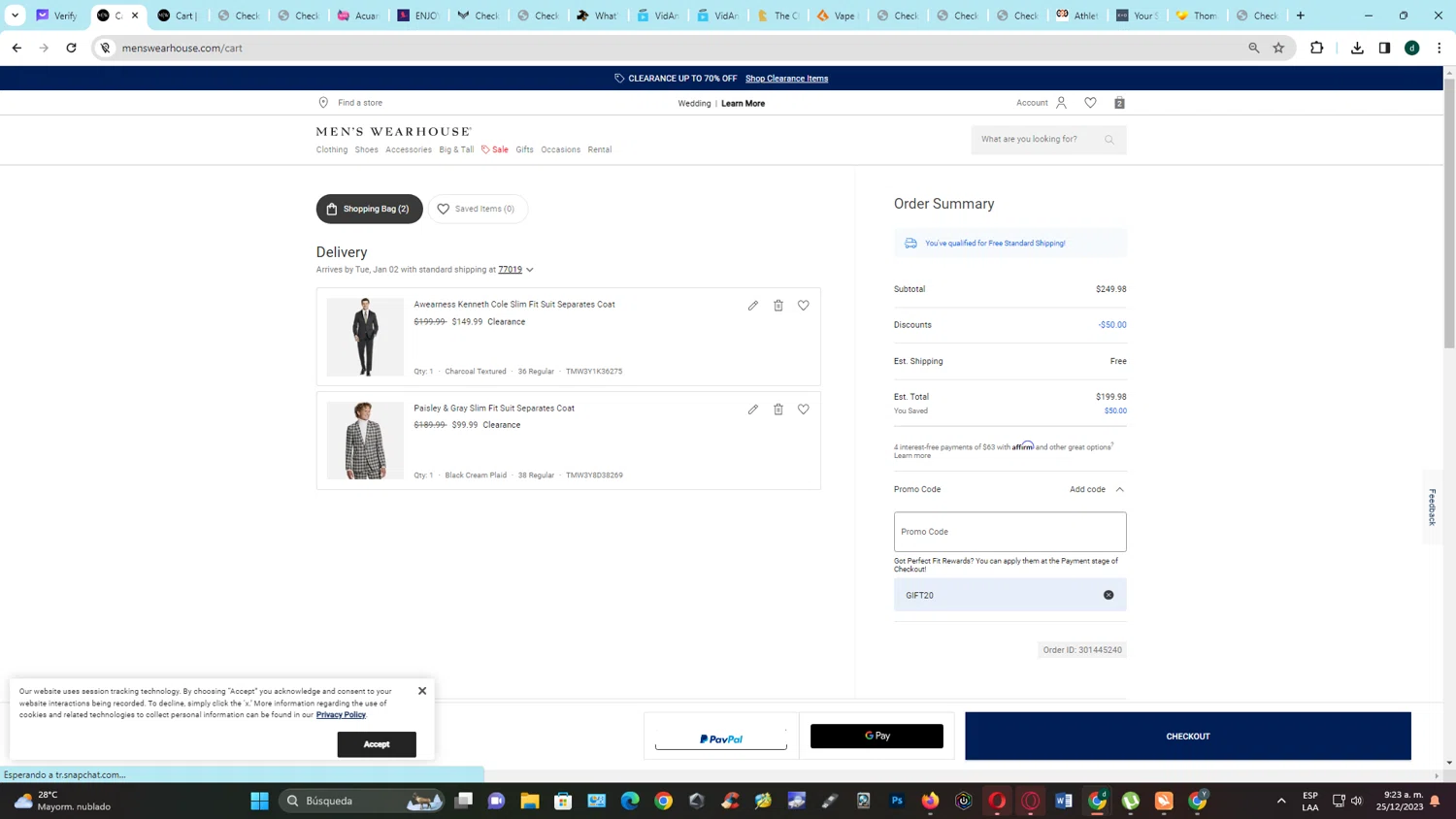 Men's Wearhouse Promo Codes 20 Off December 2024