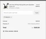 knoji25 coupon verification screenshot