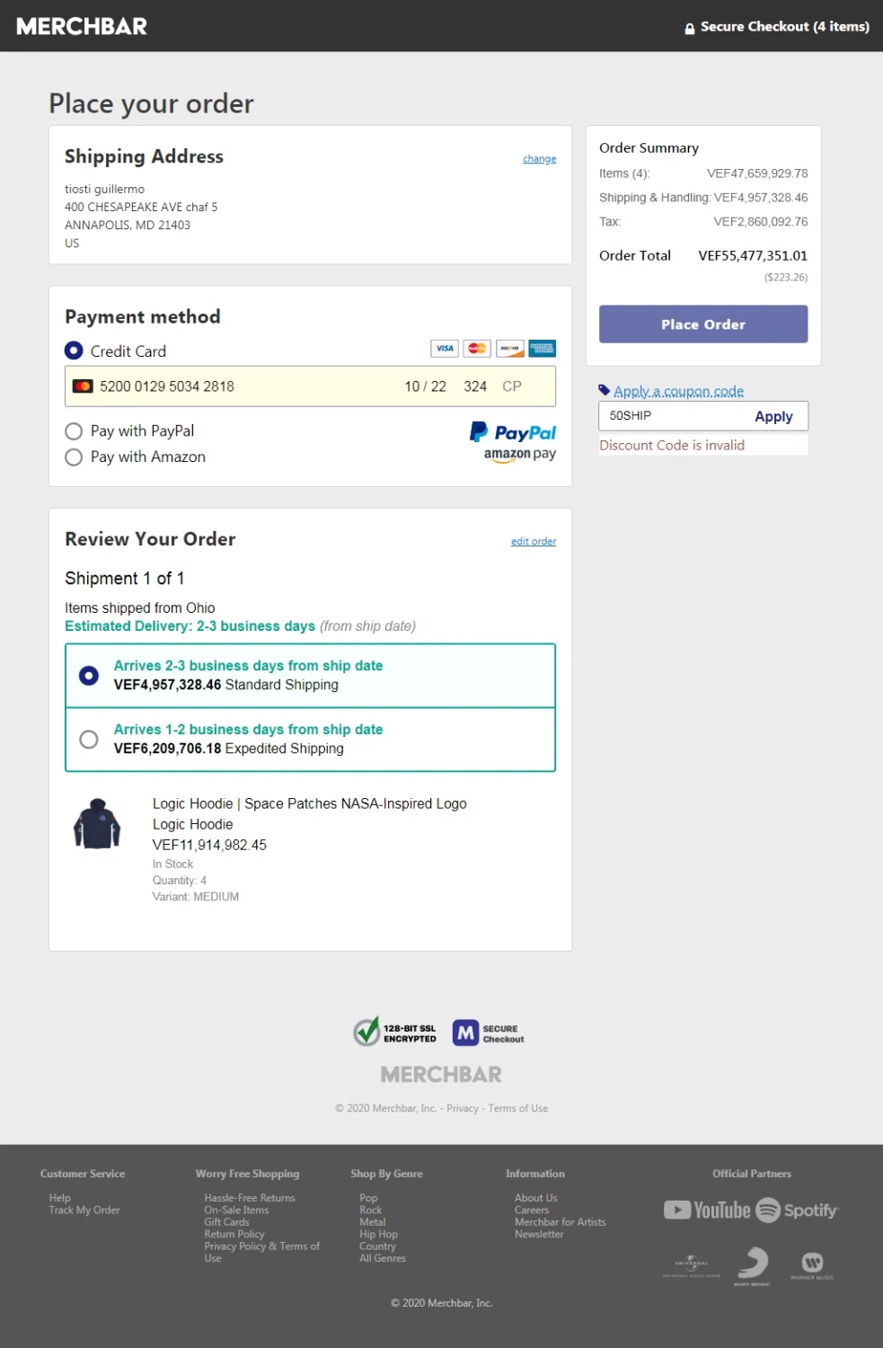 Merchbar Discount Codes 25 Off in Dec 2020 SimplyCodes