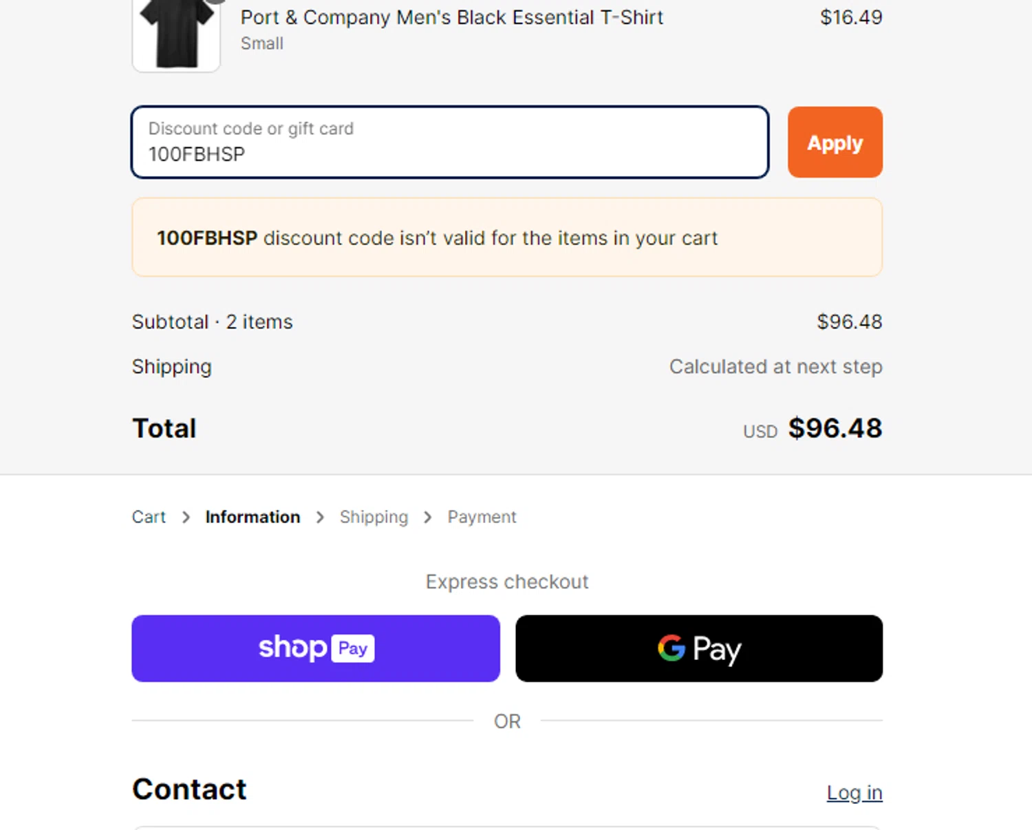 Merchology discount code screenshot showing code 100FBHSP applied at Merchology checkout page. Uploaded by SimplyCodes community member MoneyVoyager6841 on Jun 24, 2025