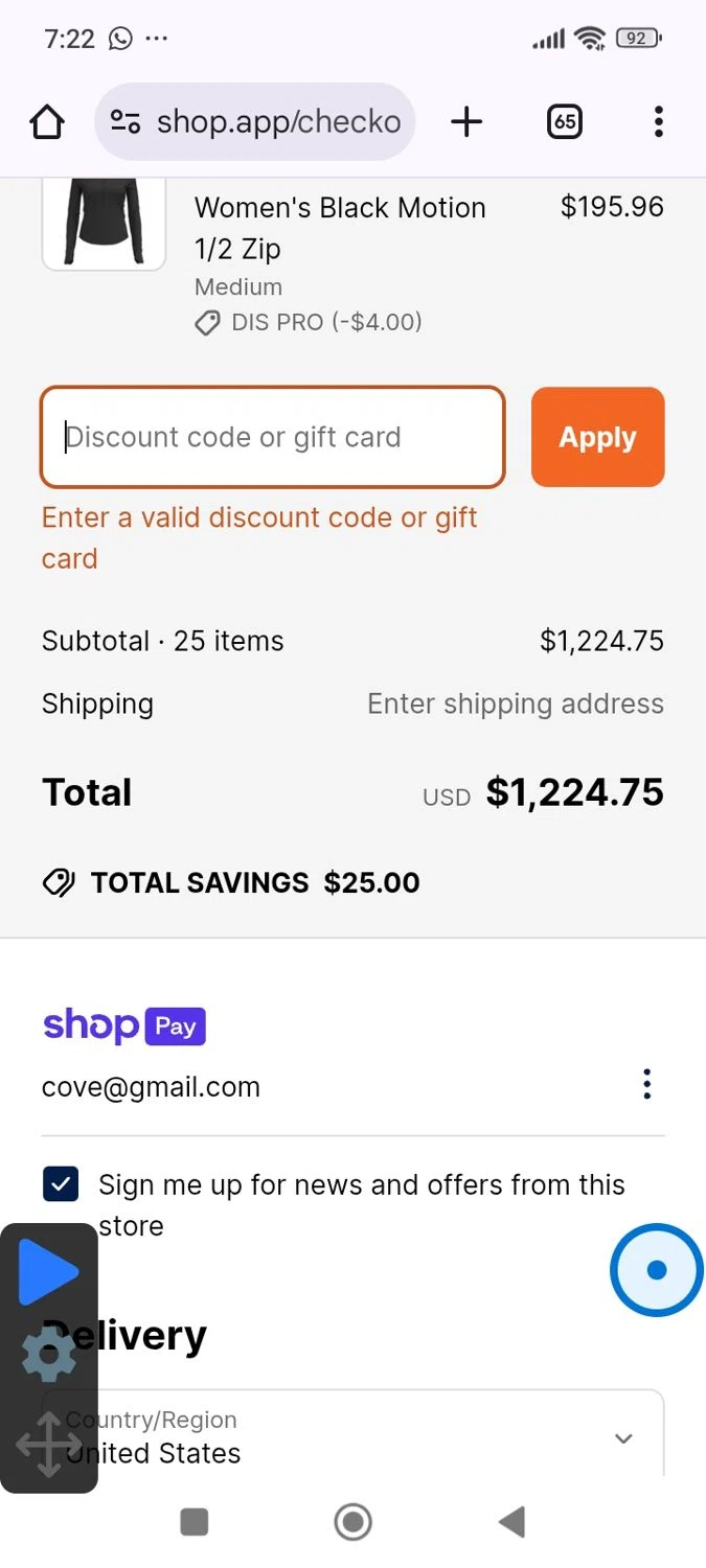Merchology discount code screenshot showing code BDAY11 applied at Merchology checkout page. Uploaded by SimplyCodes community member VictoriousPilot5369 on Apr 20, 2025
