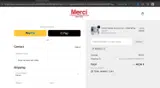 Merci Paris coupon verification screenshot