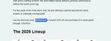 2025GOLD coupon verification screenshot