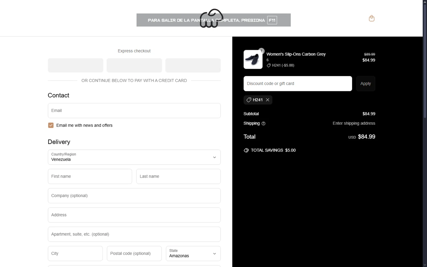 Merinos coupon code screenshot showing code H241 applied at Merinos checkout page. Uploaded by SimplyCodes community member GiornoGiovanna on May 1, 2025