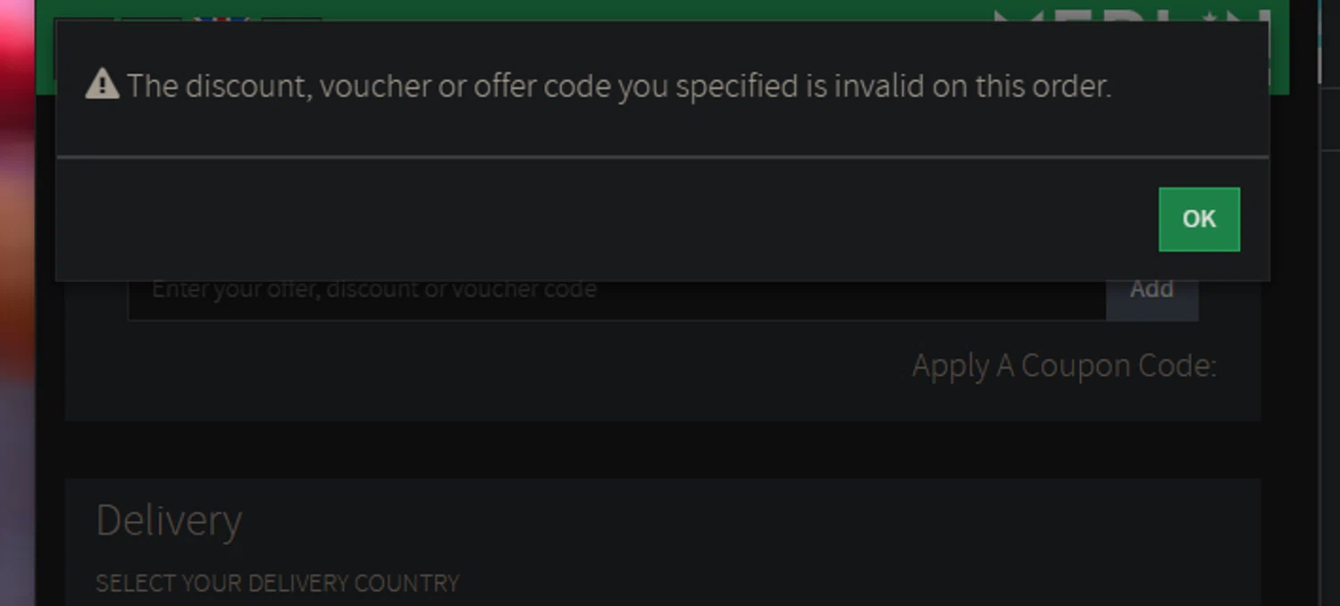 Merlin Cycles discount code screenshot showing code STEP10 applied at Merlin Cycles checkout page. Uploaded by SimplyCodes community member PedroNavaja on Oct 22, 2025
