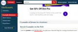 Merriam Webster coupon verification screenshot