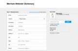 Merriam Webster coupon verification screenshot