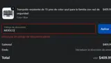 MERSCO SPORTS coupon verification screenshot