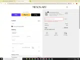 CHRISTINA coupon verification screenshot