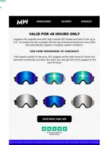 MWSNOW20 coupon verification screenshot