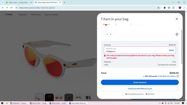 Meta Promo Codes (7 Verified) - 15% Off Sitewide Oct 2025