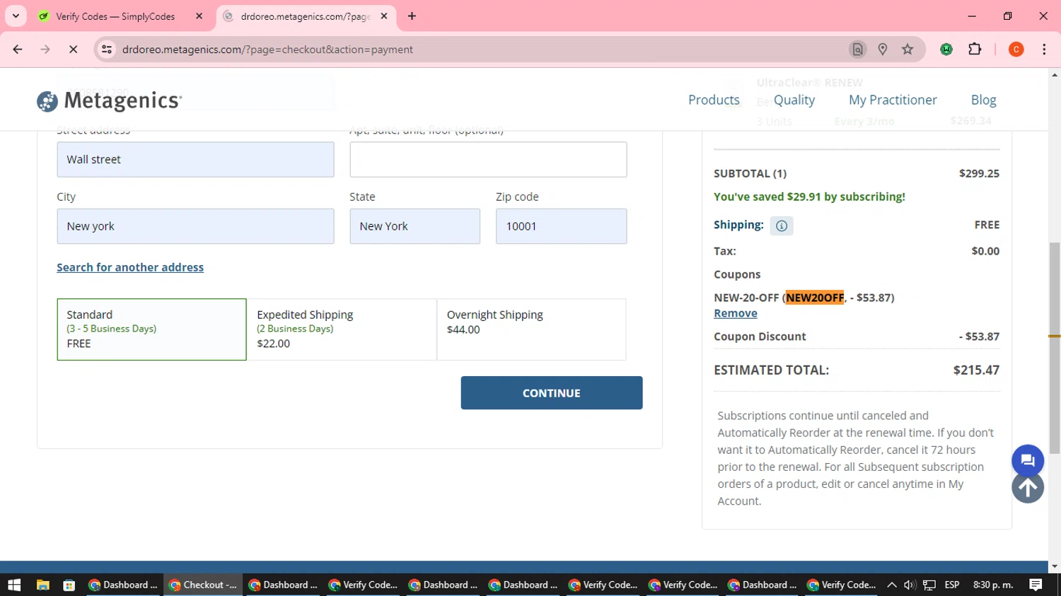 Metagenics Coupon Codes 15 Off Coupons in August 2024 SimplyCodes