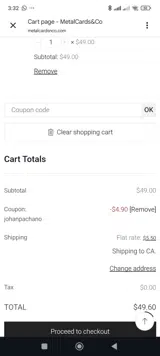 johanpachano coupon verification screenshot