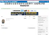 MetalCloak coupon verification screenshot