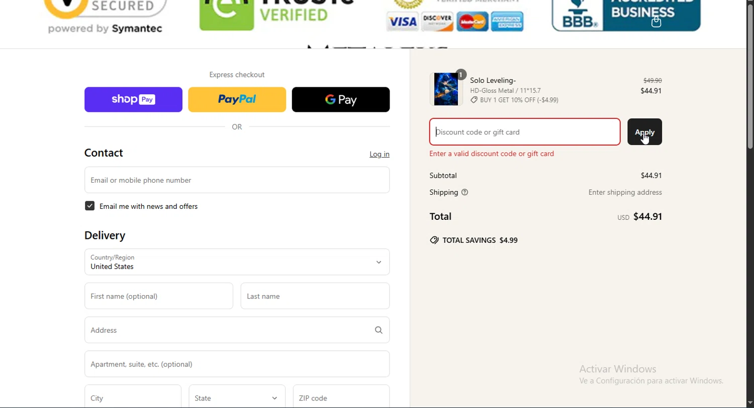 Metaleks promo code screenshot showing code EAGLES applied at Metaleks checkout page. Uploaded by SimplyCodes community member Rayyyyyy on Apr 9, 2025