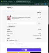 WELCOME50 coupon verification screenshot