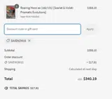 SAVENOW15 coupon verification screenshot