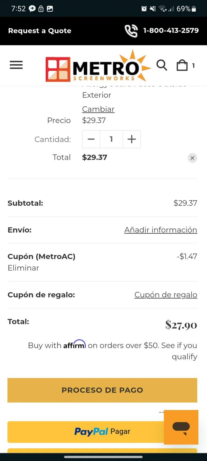 how to use Metro Screenworks coupons