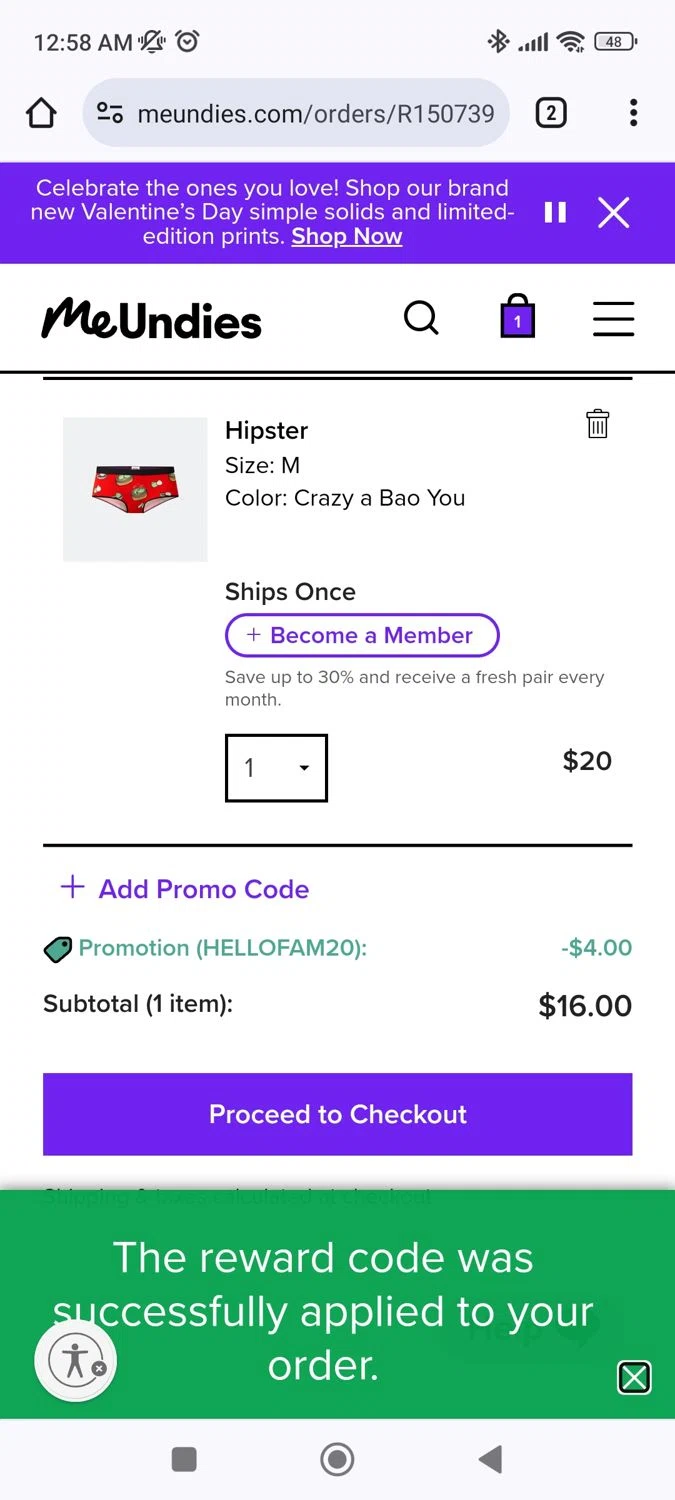 MeUndies Promo Codes 20 Off February 2024