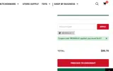 MexMax coupon verification screenshot