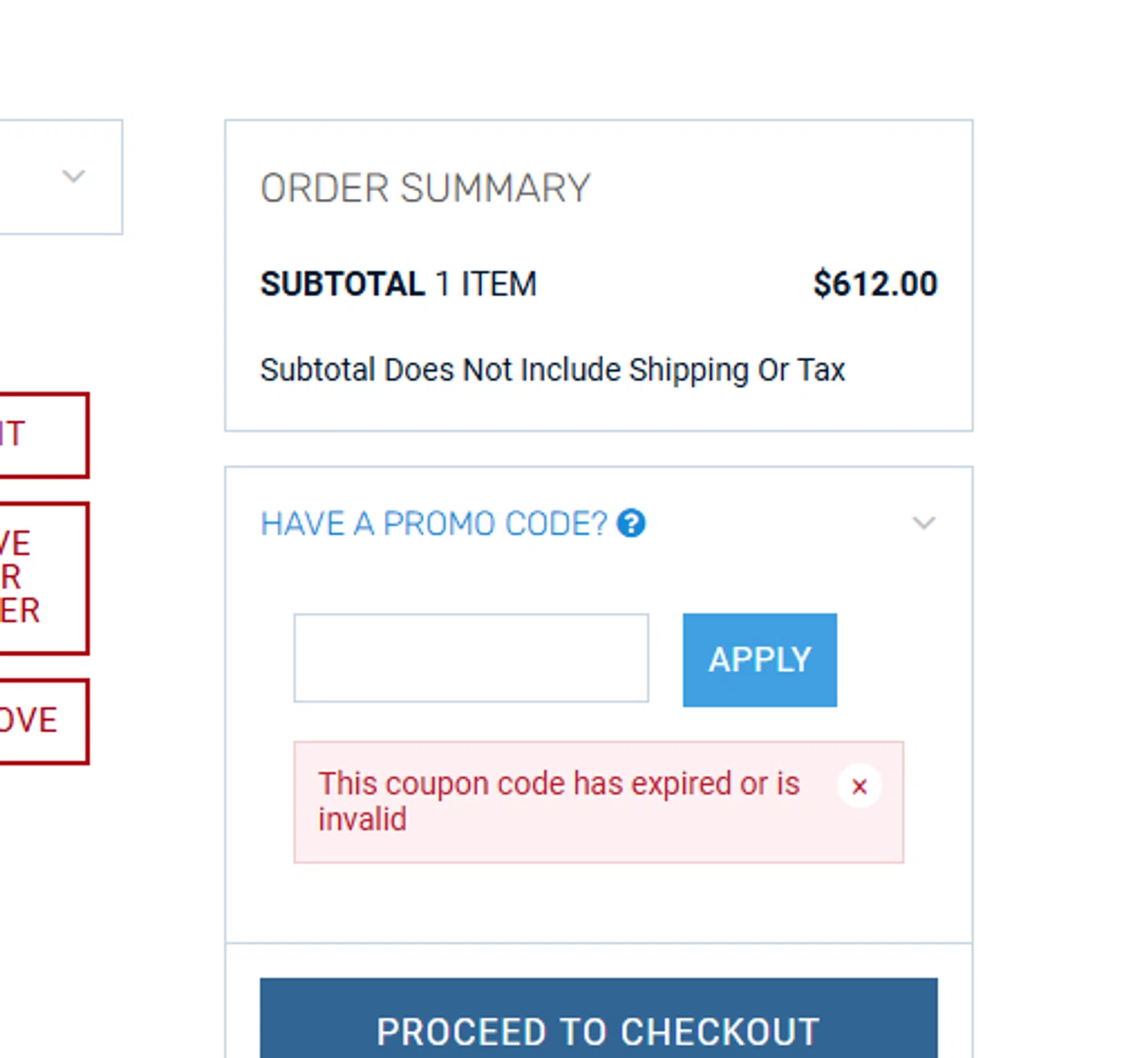 MFS Supply checkout page showing MFS Supply promo code box | Screenshot taken by SimplyCodes community member on Jan 5, 2025