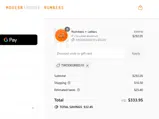 Modern House Numbers coupon verification screenshot