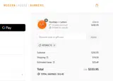 Modern House Numbers coupon verification screenshot