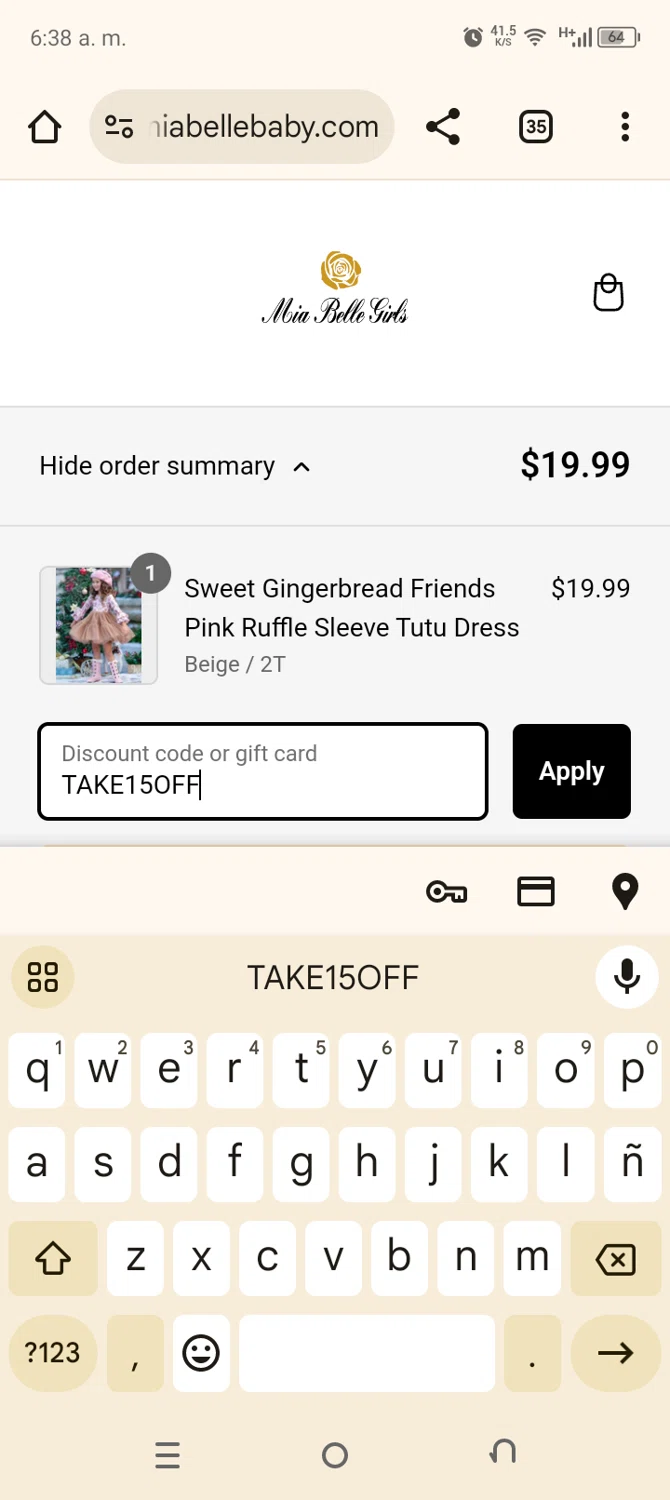 how to use Mia Belle Baby coupons