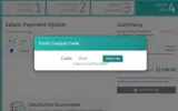 GOV20 coupon verification screenshot