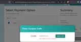 ROZEFAMILY20 coupon verification screenshot