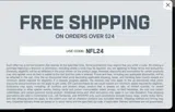 NFL24 coupon verification screenshot