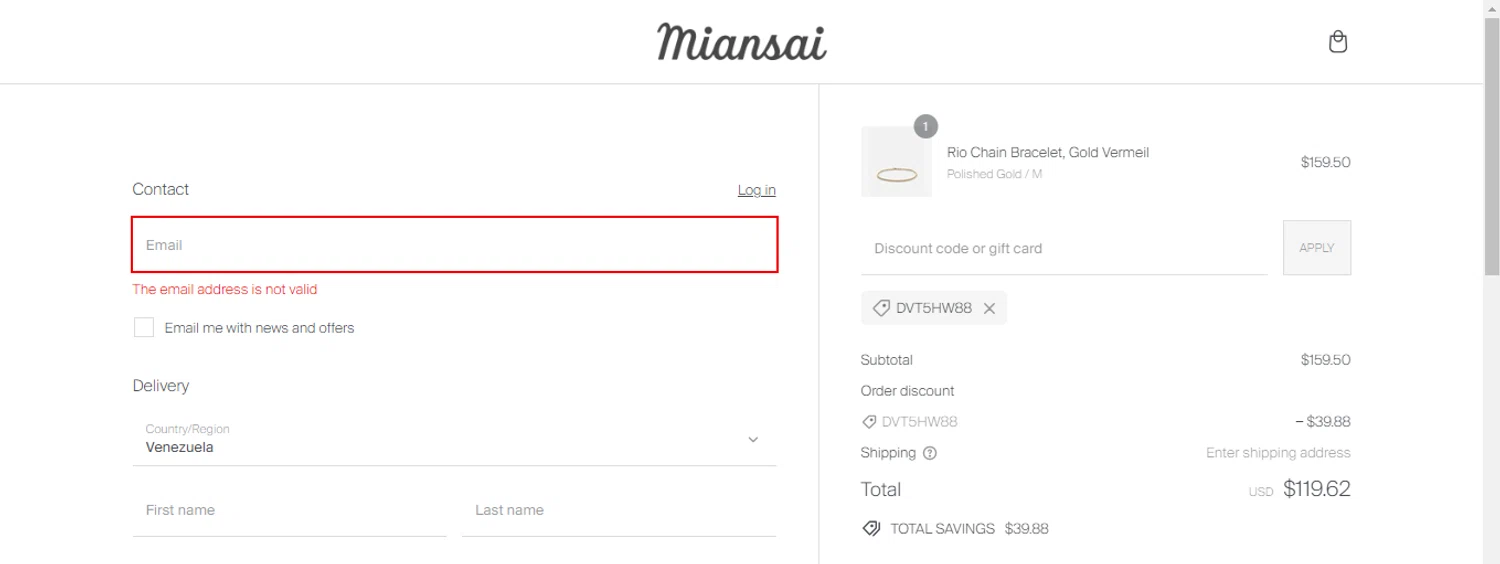 Miansai Promo Codes 15 Off July 2024