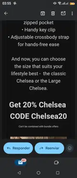 Chelsea20 coupon verification screenshot